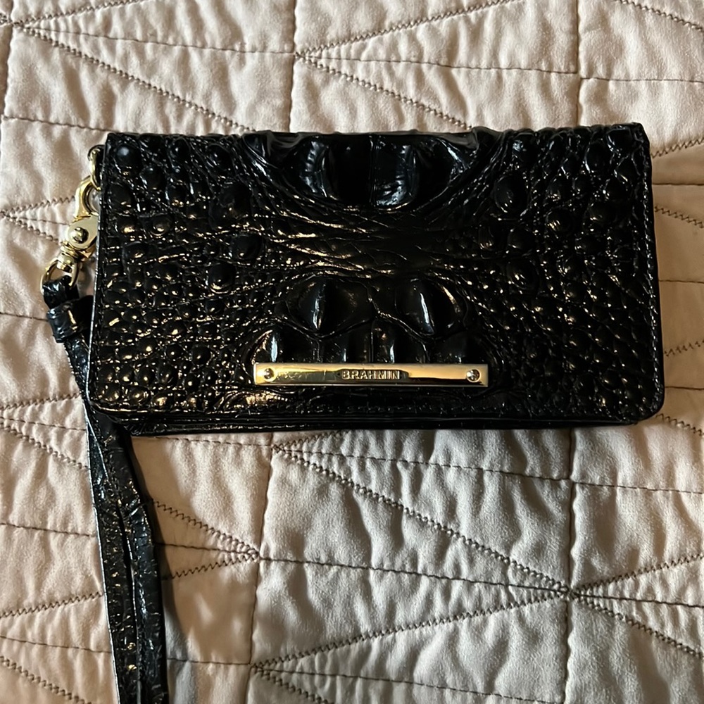 Brahmin Melbourne Collection Debra Wristlet